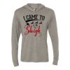 Unisex Triblend Hooded Long Sleeve Pullover Tee Thumbnail