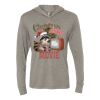Unisex Triblend Hooded Long Sleeve Pullover Tee Thumbnail