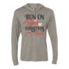 Unisex Triblend Hooded Long Sleeve Pullover Tee Thumbnail