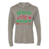 Unisex Triblend Hooded Long Sleeve Pullover Tee Thumbnail