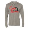 Unisex Triblend Hooded Long Sleeve Pullover Tee Thumbnail