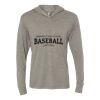 Unisex Triblend Hooded Long Sleeve Pullover Tee Thumbnail