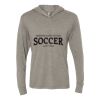 Unisex Triblend Hooded Long Sleeve Pullover Tee Thumbnail