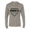 Unisex Triblend Hooded Long Sleeve Pullover Tee Thumbnail
