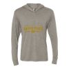Unisex Triblend Hooded Long Sleeve Pullover Tee Thumbnail
