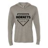 Unisex Triblend Hooded Long Sleeve Pullover Tee Thumbnail