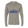 Unisex Triblend Hooded Long Sleeve Pullover Tee Thumbnail