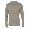 Unisex Triblend Hooded Long Sleeve Pullover Tee Thumbnail