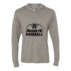 Unisex Triblend Hooded Long Sleeve Pullover Tee Thumbnail