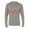 Unisex Triblend Hooded Long Sleeve Pullover Tee Thumbnail