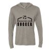 Unisex Triblend Hooded Long Sleeve Pullover Tee Thumbnail