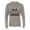 Unisex Triblend Hooded Long Sleeve Pullover Tee Thumbnail