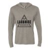 Unisex Triblend Hooded Long Sleeve Pullover Tee Thumbnail