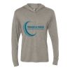 Unisex Triblend Hooded Long Sleeve Pullover Tee Thumbnail