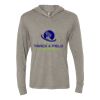 Unisex Triblend Hooded Long Sleeve Pullover Tee Thumbnail