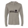 Unisex Triblend Hooded Long Sleeve Pullover Tee Thumbnail