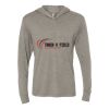 Unisex Triblend Hooded Long Sleeve Pullover Tee Thumbnail