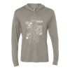Unisex Triblend Hooded Long Sleeve Pullover Tee Thumbnail