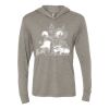 Unisex Triblend Hooded Long Sleeve Pullover Tee Thumbnail