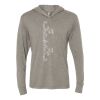 Unisex Triblend Hooded Long Sleeve Pullover Tee Thumbnail