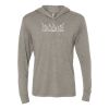 Unisex Triblend Hooded Long Sleeve Pullover Tee Thumbnail