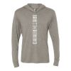 Unisex Triblend Hooded Long Sleeve Pullover Tee Thumbnail