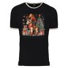 Unisex Cotton Ringer Tee Thumbnail