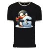 Unisex Cotton Ringer Tee Thumbnail