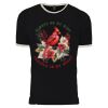 Unisex Cotton Ringer Tee Thumbnail