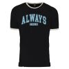 Unisex Cotton Ringer Tee Thumbnail