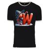 Unisex Cotton Ringer Tee Thumbnail