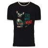 Unisex Cotton Ringer Tee Thumbnail