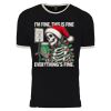 Unisex Cotton Ringer Tee Thumbnail
