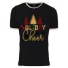 Unisex Cotton Ringer Tee Thumbnail