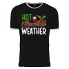 Unisex Cotton Ringer Tee Thumbnail