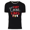 Unisex Cotton Ringer Tee Thumbnail
