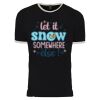 Unisex Cotton Ringer Tee Thumbnail