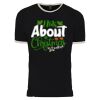 Unisex Cotton Ringer Tee Thumbnail