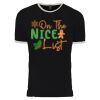 Unisex Cotton Ringer Tee Thumbnail