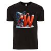 Unisex Cotton Raglan Tee Thumbnail